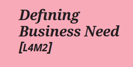 L4M2 Defining Business Need module syllabus content | KNEC| KASNEB Sns-Brigh10