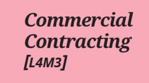 L4M3 Commercial Contracting - Module syllabus content | KNEC| KASNEB Sns-Brigh10